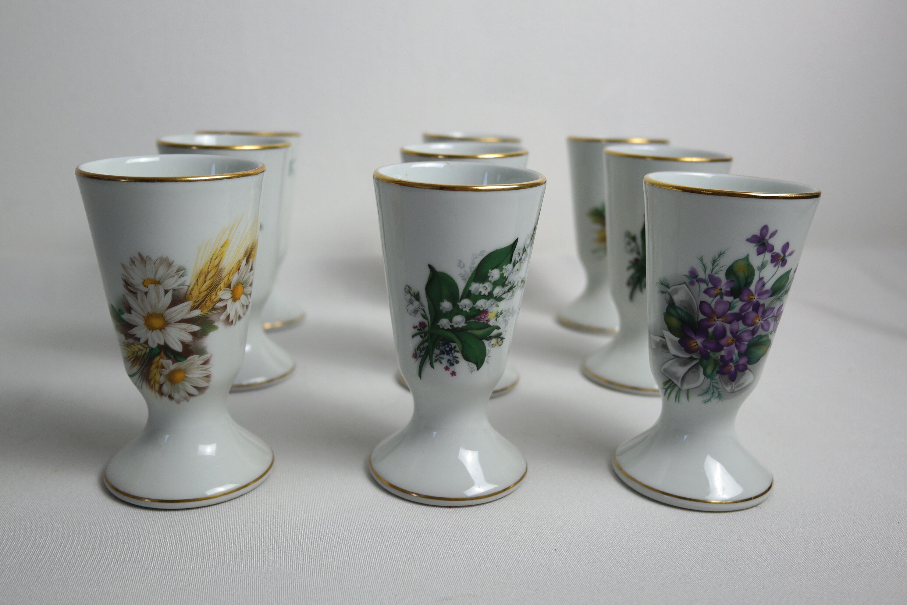 Mazagrans porcelain service