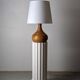 Lampe en orme massif - Années 70