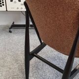 Set of 2 Kofod Larsen shell chairs, 1950 Christensen & Larsen