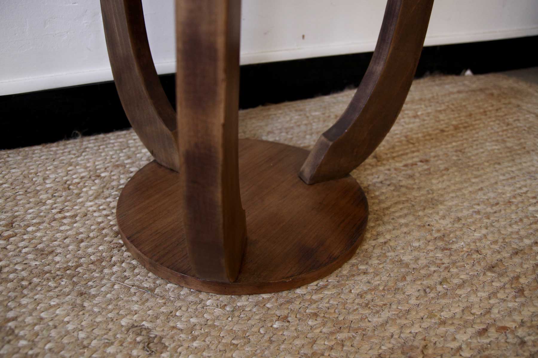 Old wooden side table