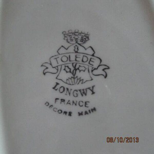 Plats et dessous de plat longwy