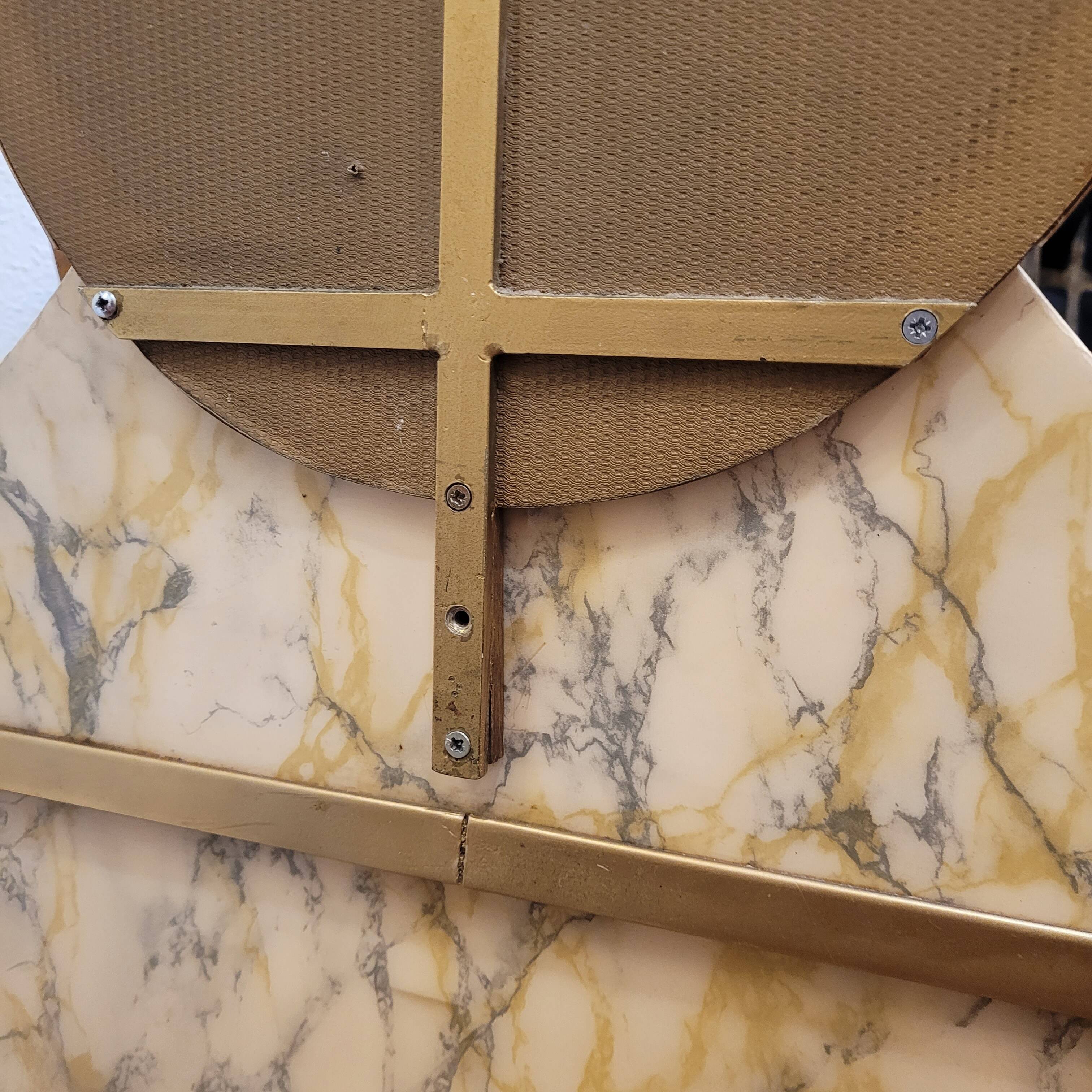 Art Deco dresser, parchment, mid-century, 50s – Italy