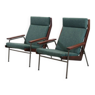 set of 2 Teak Rob Parry Lotus armchairs for Gelderland, 1960s