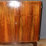 Bahut art deco walnut around 1940