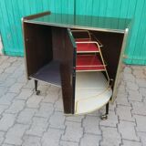 Vintage bar furniture with rotating façade- 60s/70s
