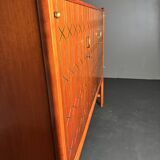 Midcentury Swedish Scandinavian sideboard cabinet by David Rosen model Napo