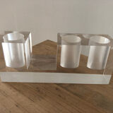 Vintage plexiglass pencil/pen holder