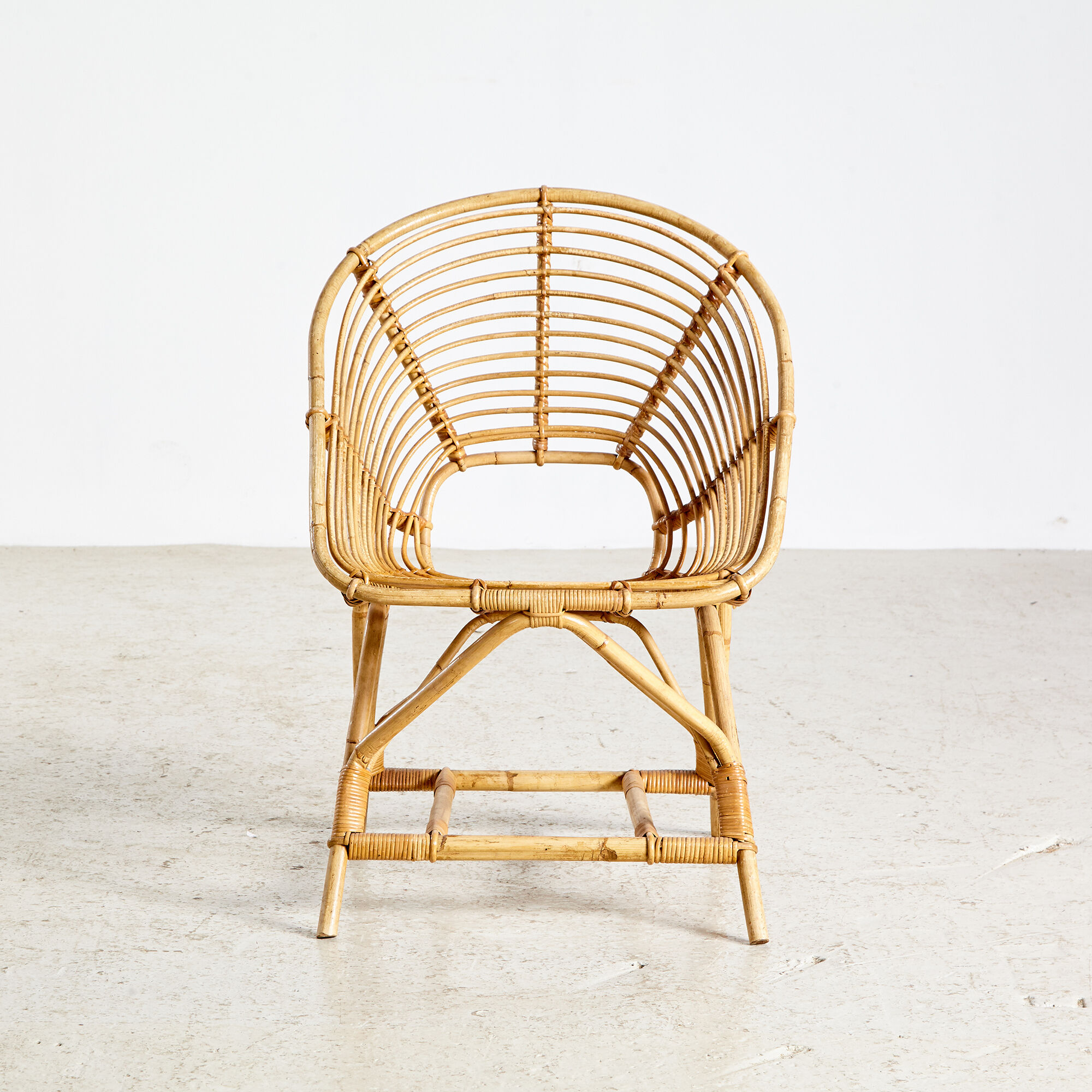 Rattan garden chair
