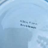 Mbfa pornic oyster plates, 1960