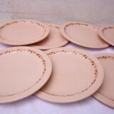 8 Betty Longwy plates