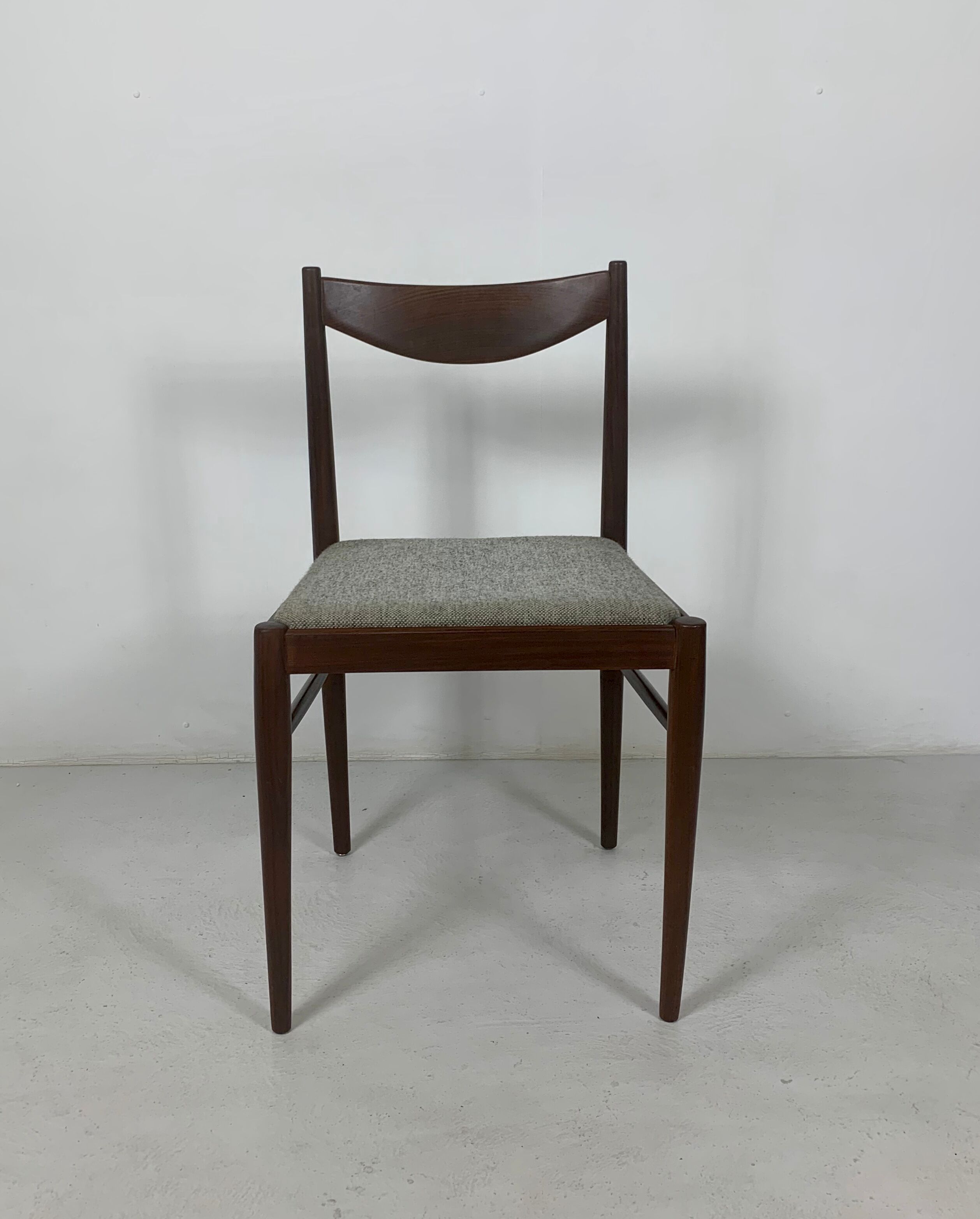 Danish midcentury chair in afromosia 1950s