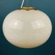 Suspension Murano Beige Italienne de Vetri Murano, années 1970