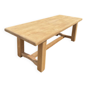 Table de ferme en chene