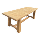 Solid oak farmhouse table