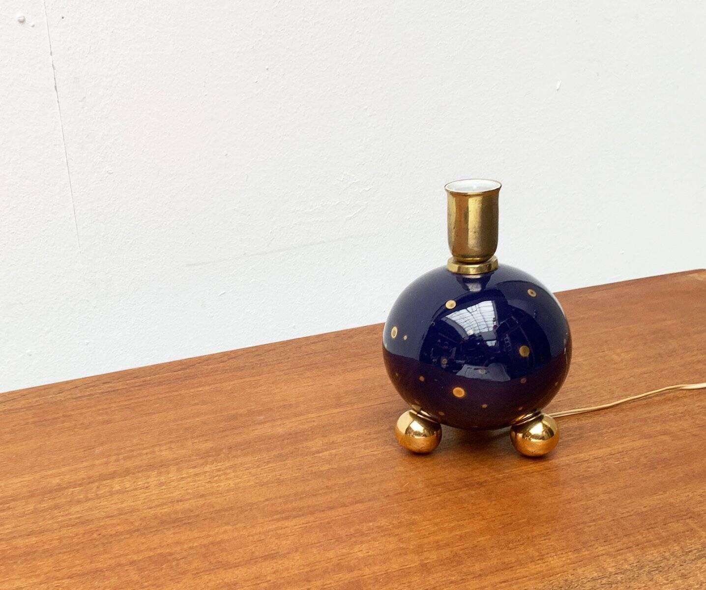 Italian table lamp from the mid-century, 1950s.