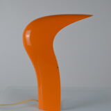 Orange Pelota lamp by Cesare Casati and C. Emanuele Ponzio for Lamperti, 70s