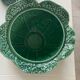 Cabbage tureen in slip 4 pieces