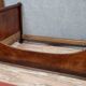 Rare Empire period mahogany bed with gilt bronze profiles circa 1800