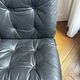 Kengu leather armchair by Elsa & Nordahl Solheim for Rybo Rykken