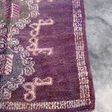Moroccan carpet boujad purple - 182 x 305 cm