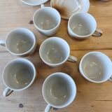 Service à café ancien en grès
