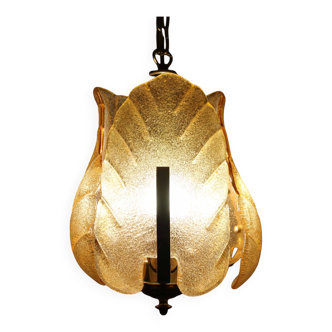 Murano glass pendant lamp 1960