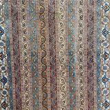 Tapis ancien d’orient persan de Ghoom fait main 142x205 cm