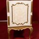 1950s Italian commodity in painted and gilded wood