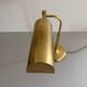 Brass table lamp by Florian Schulz, 1960s, Germany.