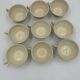 Set of 9 Boch Frères cups 1963