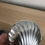 Shell butter dish 1950 with its blue cup