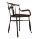 Fauteuil en hêtre avec accoudoirs dans le style Thonet, années 1920
