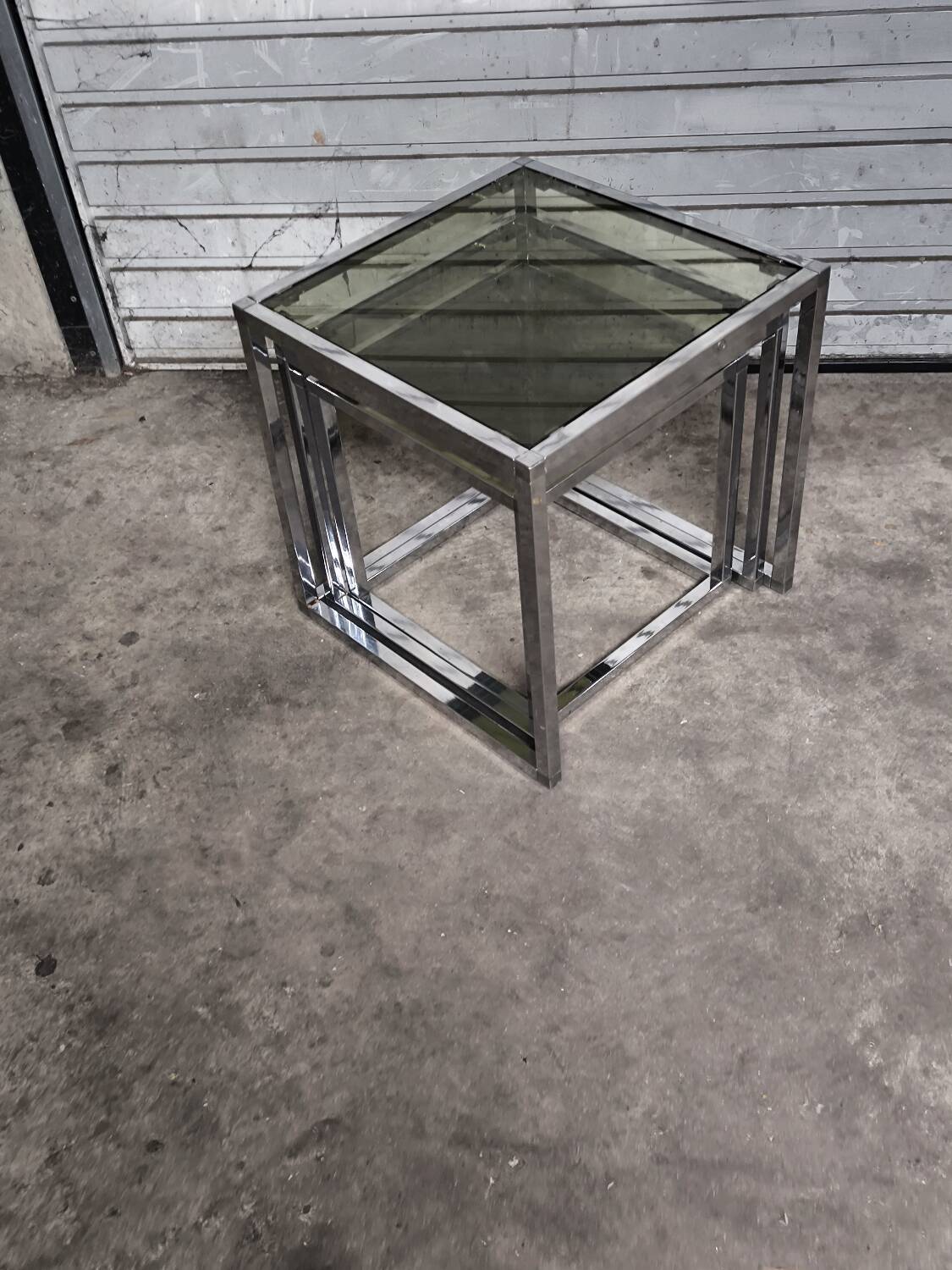 Vintage nesting tables