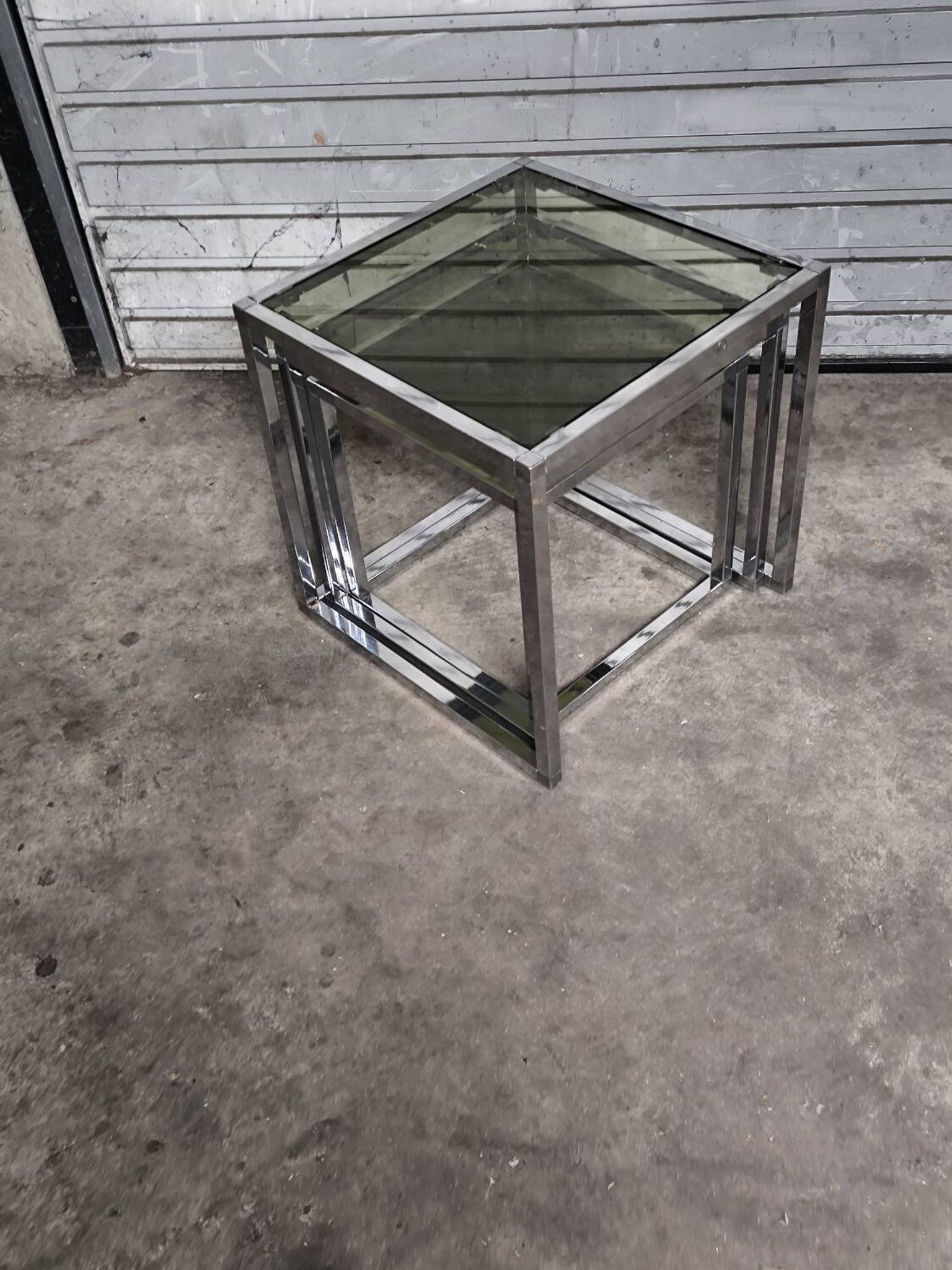 Vintage nesting tables