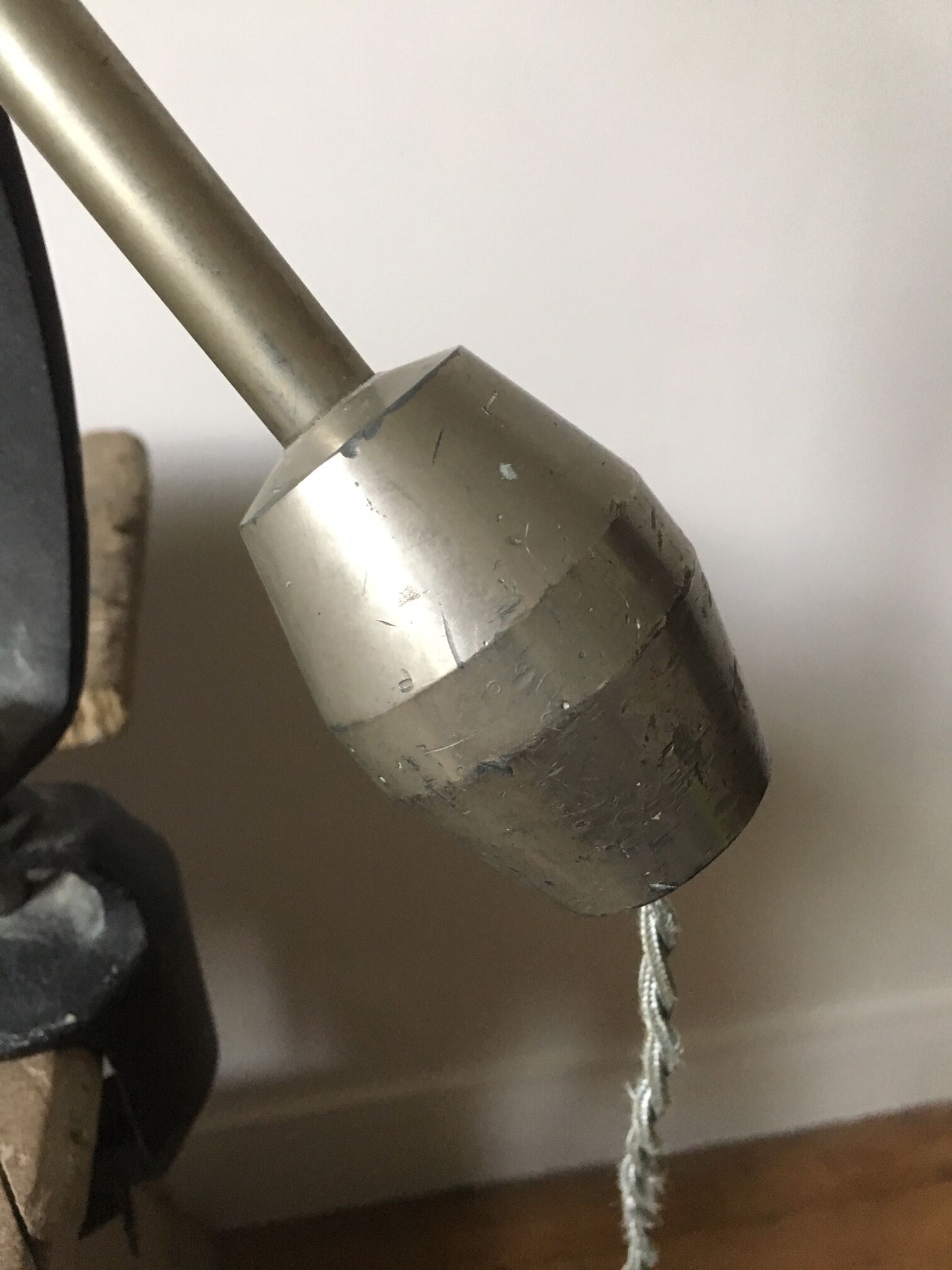 Antique Edouard Buquet lamp, 1930