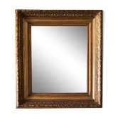 Mirror framing Napoleon III gilding gold leaf