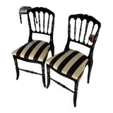2 Napoleon III chairs