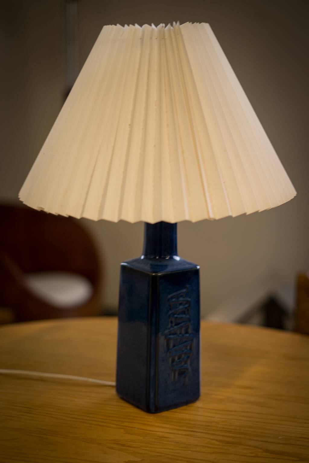1970s ceramic lamp by Desiree Stentoj