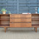 Enfilade anglaise en teck par Sutcliffe