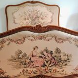 Lit corbeille style Louis XV