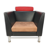 Fauteuil par Ettore Sottsass pour Knoll Italie années 1980