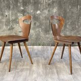 Pair of Baumann ant bistro chairs