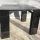 Table à mécanisme extensible XXL laque noire