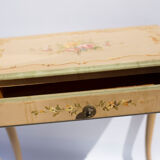 Pair of Louis XV style beside tables painted 50s