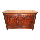 Buffet type de chasse en noyer d'époque XVIIIeme