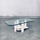 Brutalist Travertine Coffee Table by Willy Ballez, Belgium, 1970s