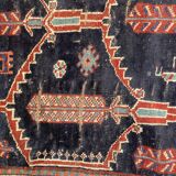Handmade ancient Persian carpet 158x230cm