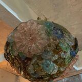 Murano glass ceiling light chandelier Barovier & Toso Flowers