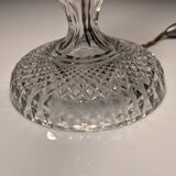 French Art Deco Cut Crystal 'Mushroom' Table Lamp, 1920s