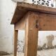 Farmhouse table with spindle legs in oak and pine, 2.5m